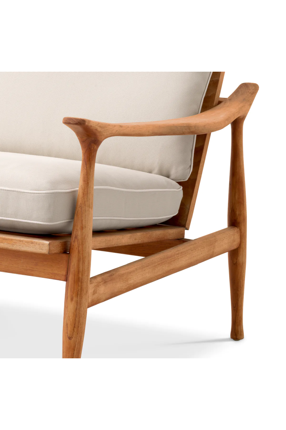Natural Teak Outdoor Lounge Chair | Eichholtz Manzo | Oroa.com