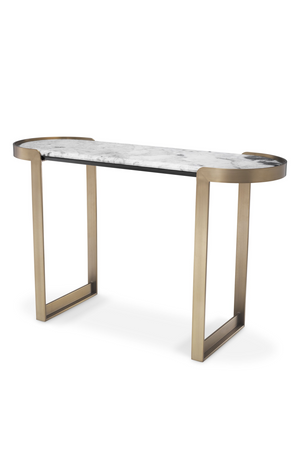 White Marble Console Table | Eichholtz Fabio | Oroa.com
