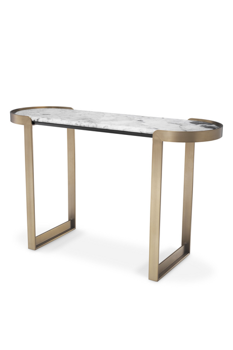 White Marble Console Table | Eichholtz Fabio | Oroa.com