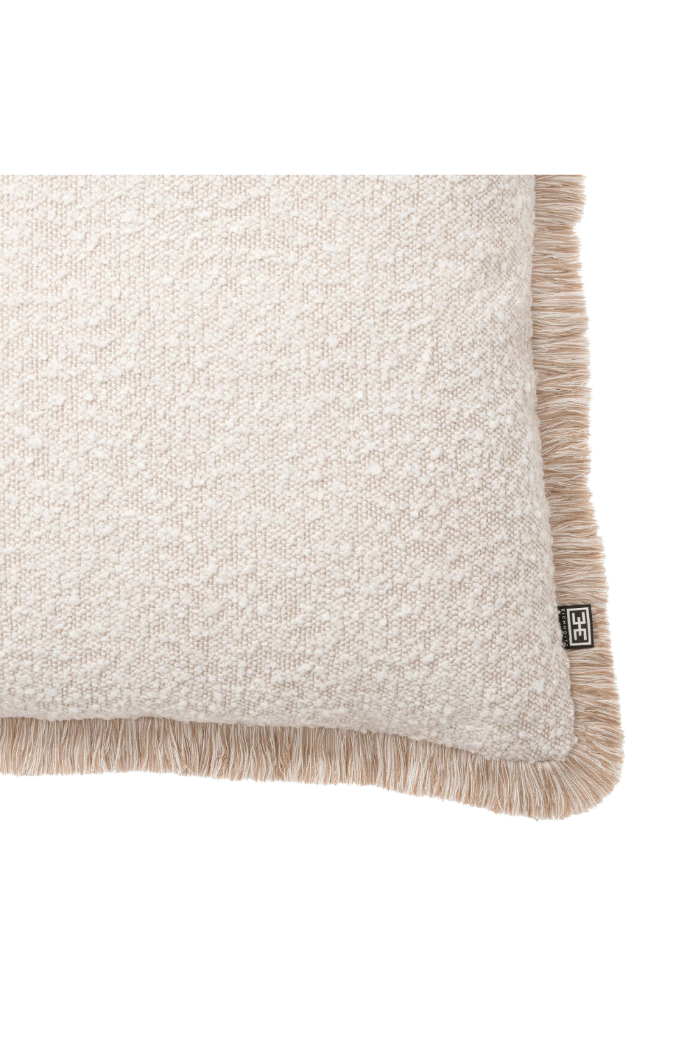 Cream Bouclé Throw Pillow | Eichholtz Nami | Oroa.com