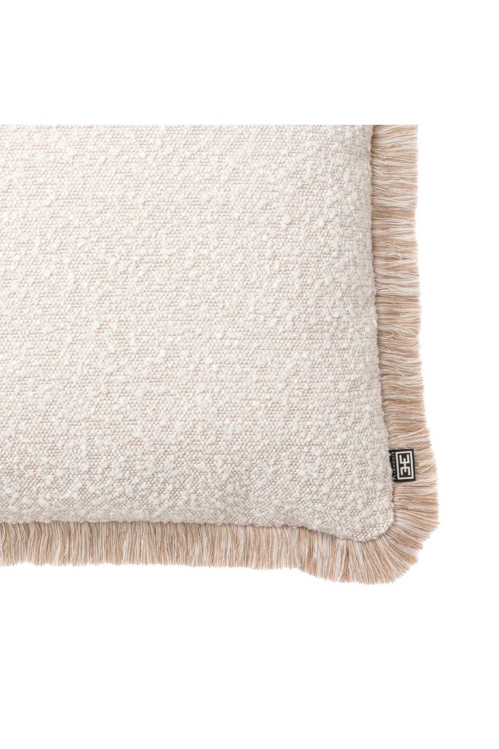 Cream Bouclé Throw Pillow | Eichholtz Nami | Oroa.com