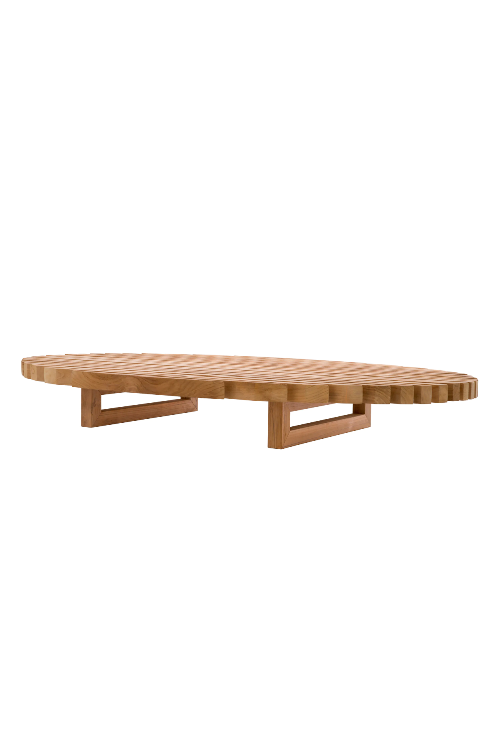 Oval Teak Outdoor Coffee Table | Eichholtz Anjuna | Oroa.com