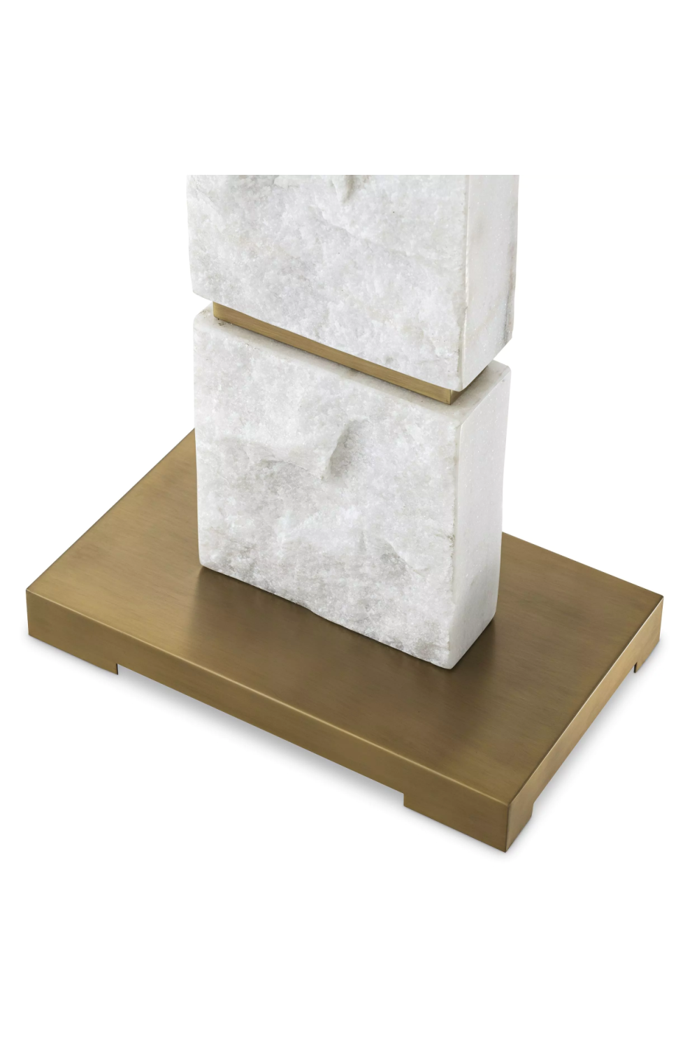 Sculptural Marble Floor Lamp | Eichholtz Newton | OROA.com