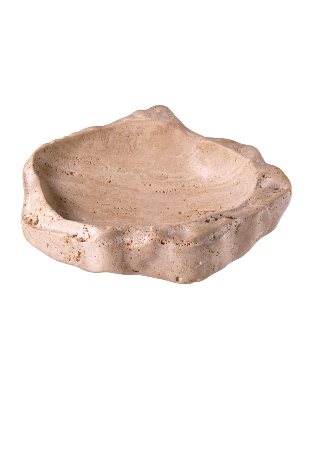 Carved Travertine Bowl | Eichholtz Callas | Oroa.com
