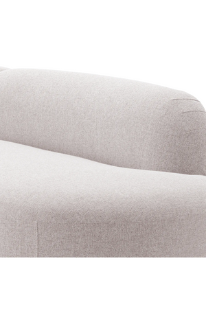 Light Gray Curved Outdoor Sofa | Eichholtz Björn | Oroa.com