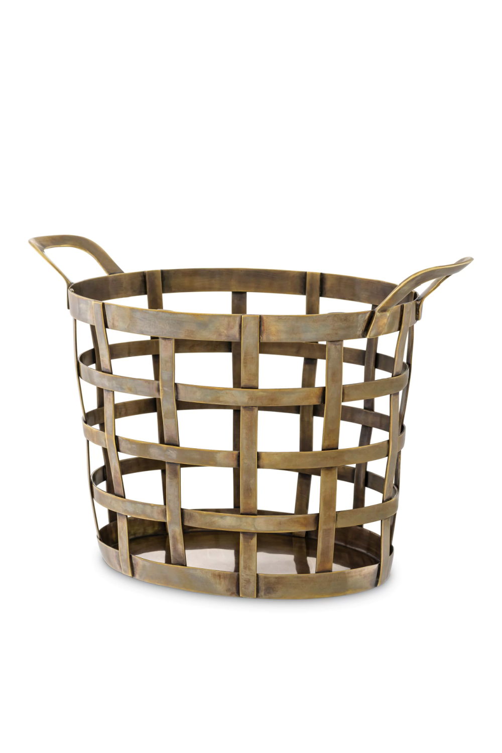 Vintage Brass Basket | Eichholtz Vreeland | Oroa.com