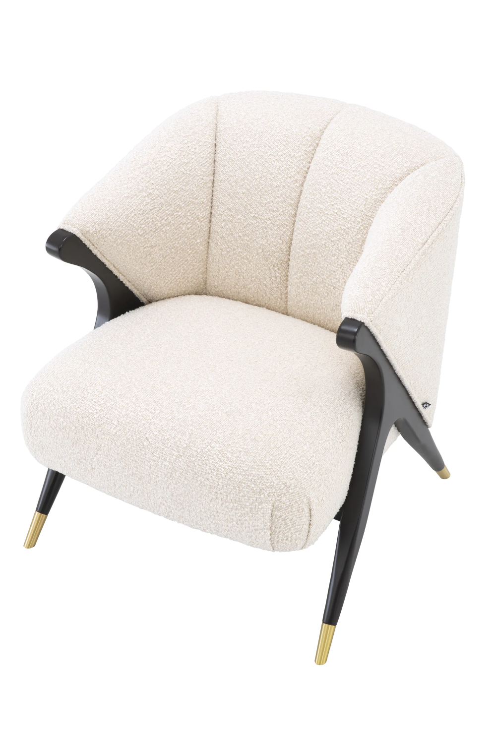 Cream Bouclé Accent Chair | Eichholtz Pavone | Oroa.com