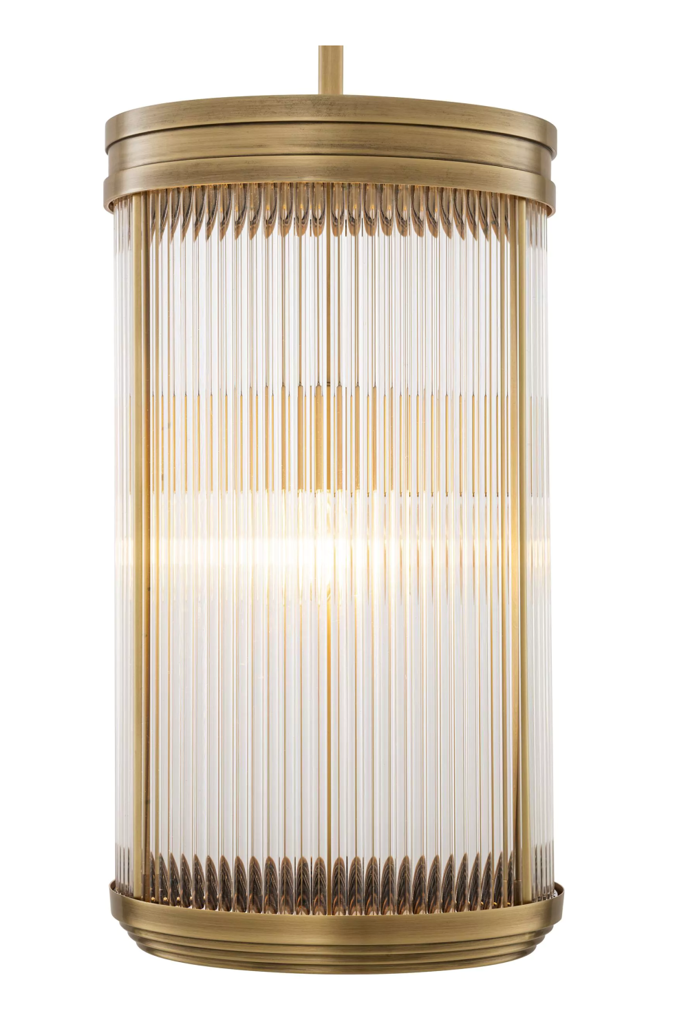 Cylindrical Glass Pendant Lamp | Eichholtz Rousseau | Oroa.com