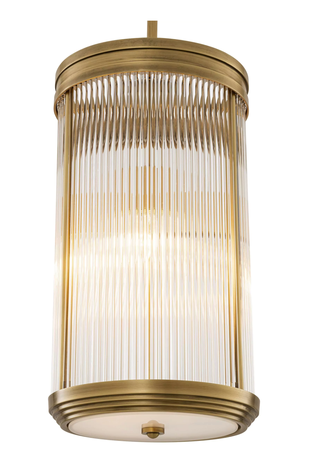 Cylindrical Glass Pendant Lamp | Eichholtz Rousseau | Oroa.com