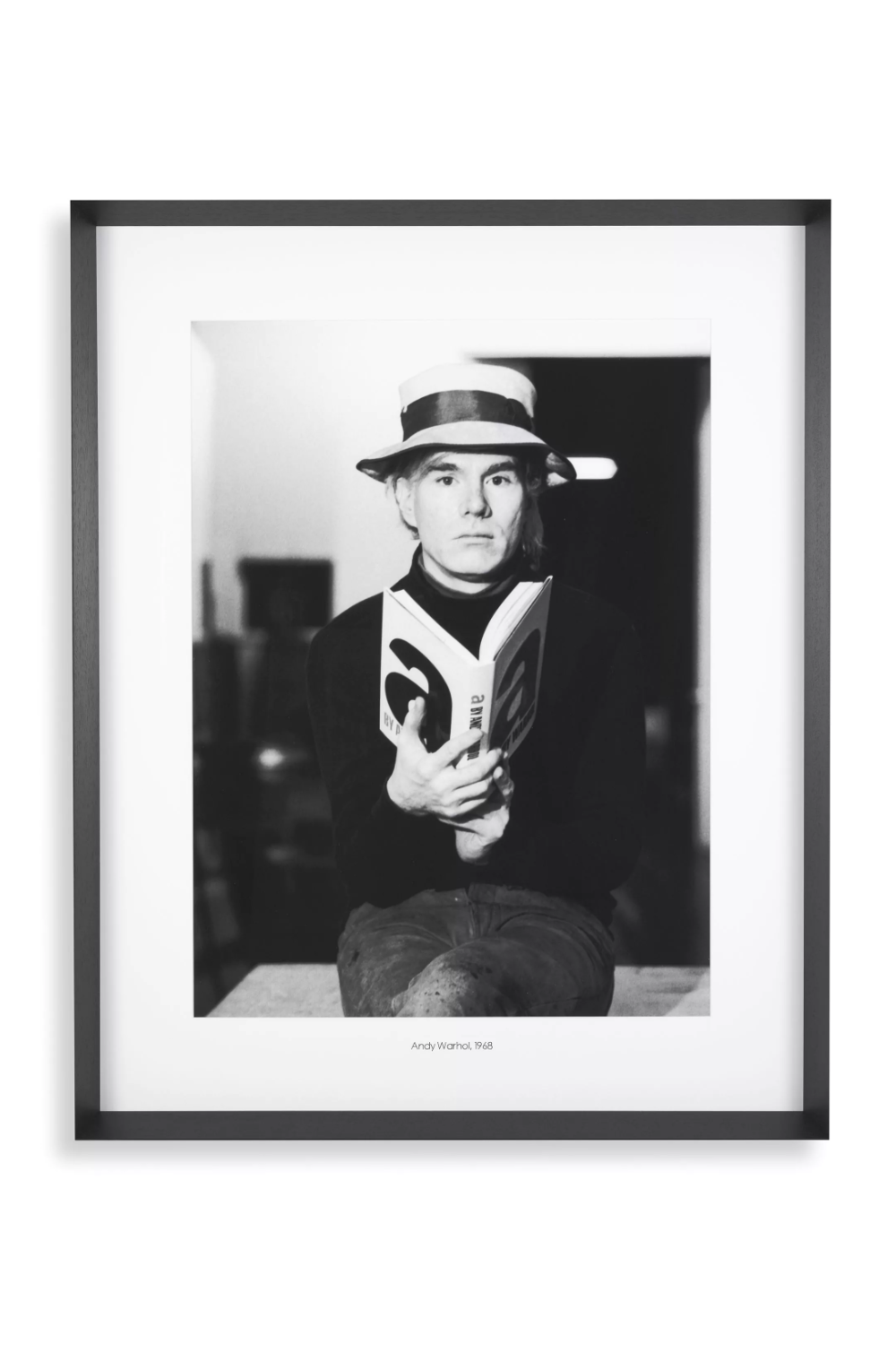 Black And White Portrait | Eichholtz Andy Warhol, 1968 | Oroa.com