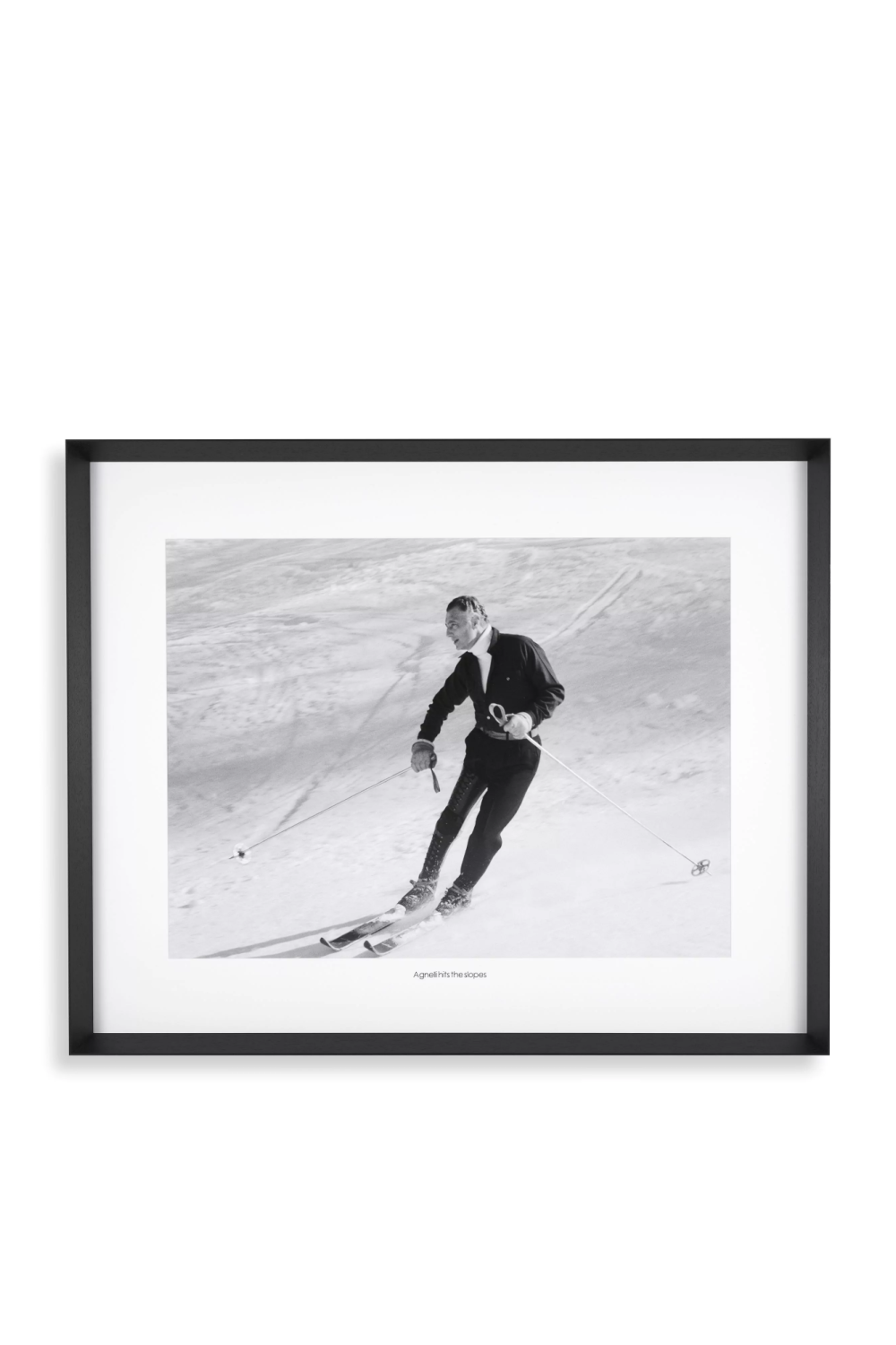Skiing Figure Photographic Artwork | Eichholtz Agnelli Hits The Slopes | Oroa.com
