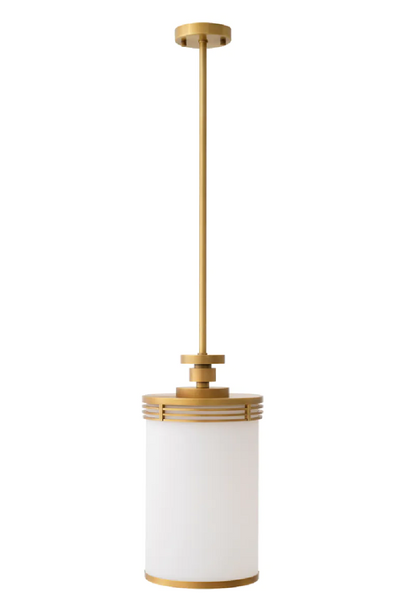 White Glass Modern Pendant Lamp | Eichholtz Fayence | Oroa.com