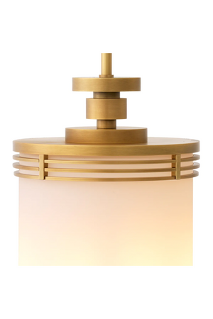 White Glass Modern Pendant Lamp | Eichholtz Fayence | Oroa.com