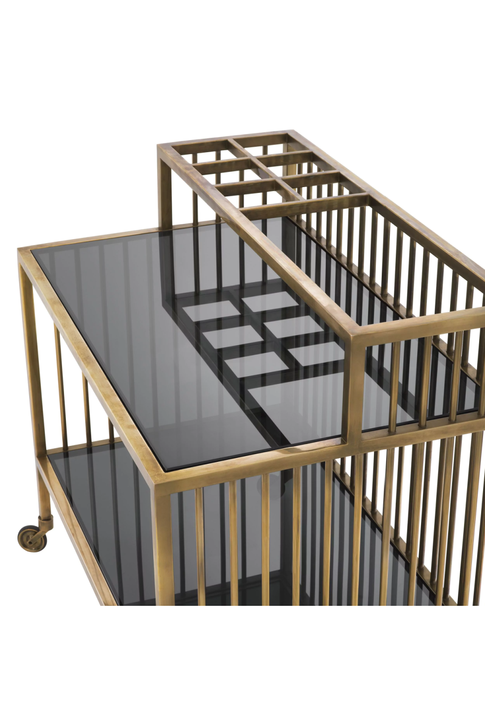 Contemporary Brass Trolley | Eichholtz Rutherford | Oroa.com