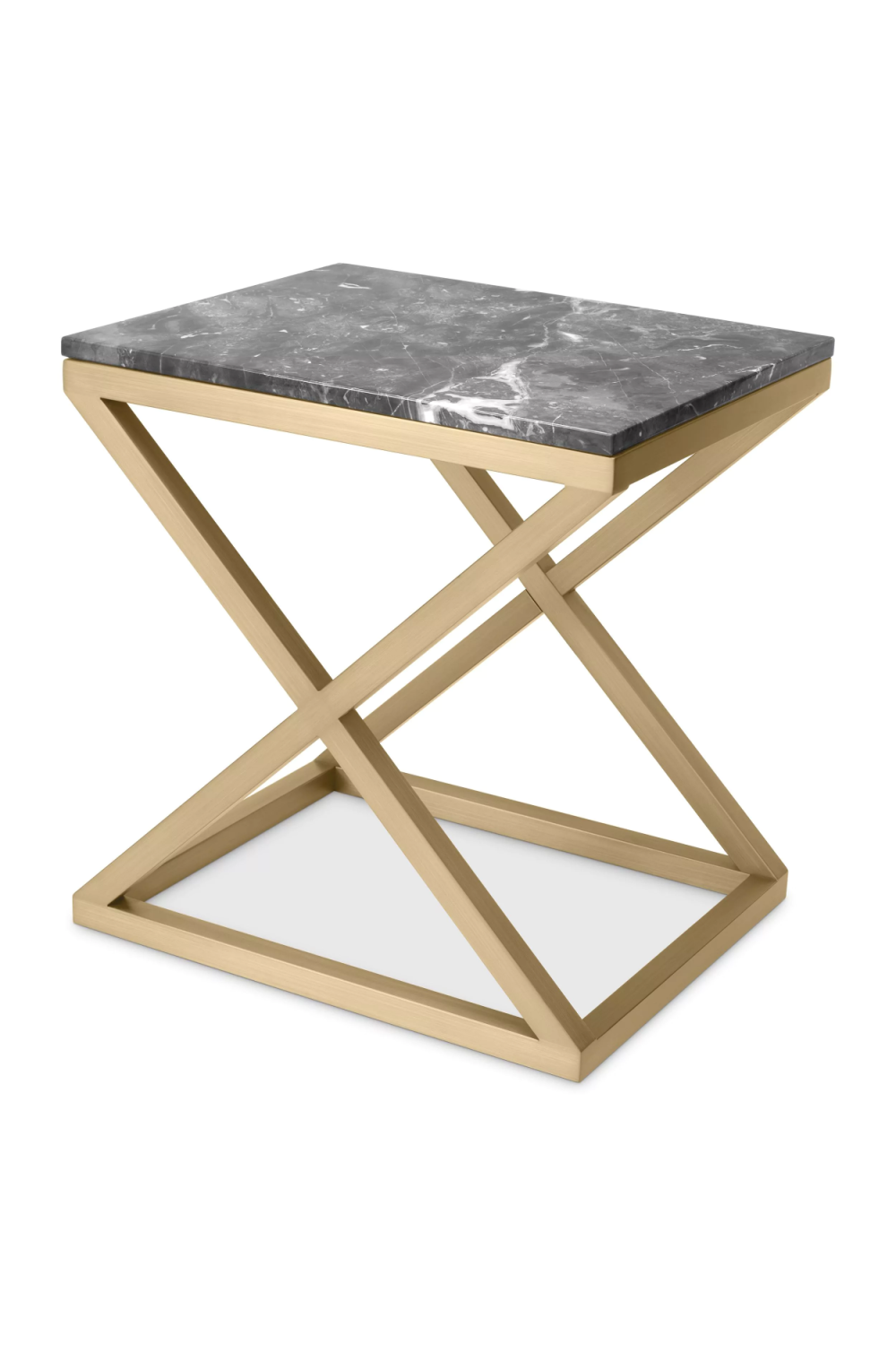 Contemporary Marble Side Table | Eichholtz Criss Cross | Oroa.com