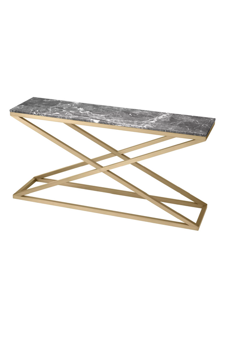 Rectangular Marble Console Table | Eichholtz Criss Cross | Oroa.com