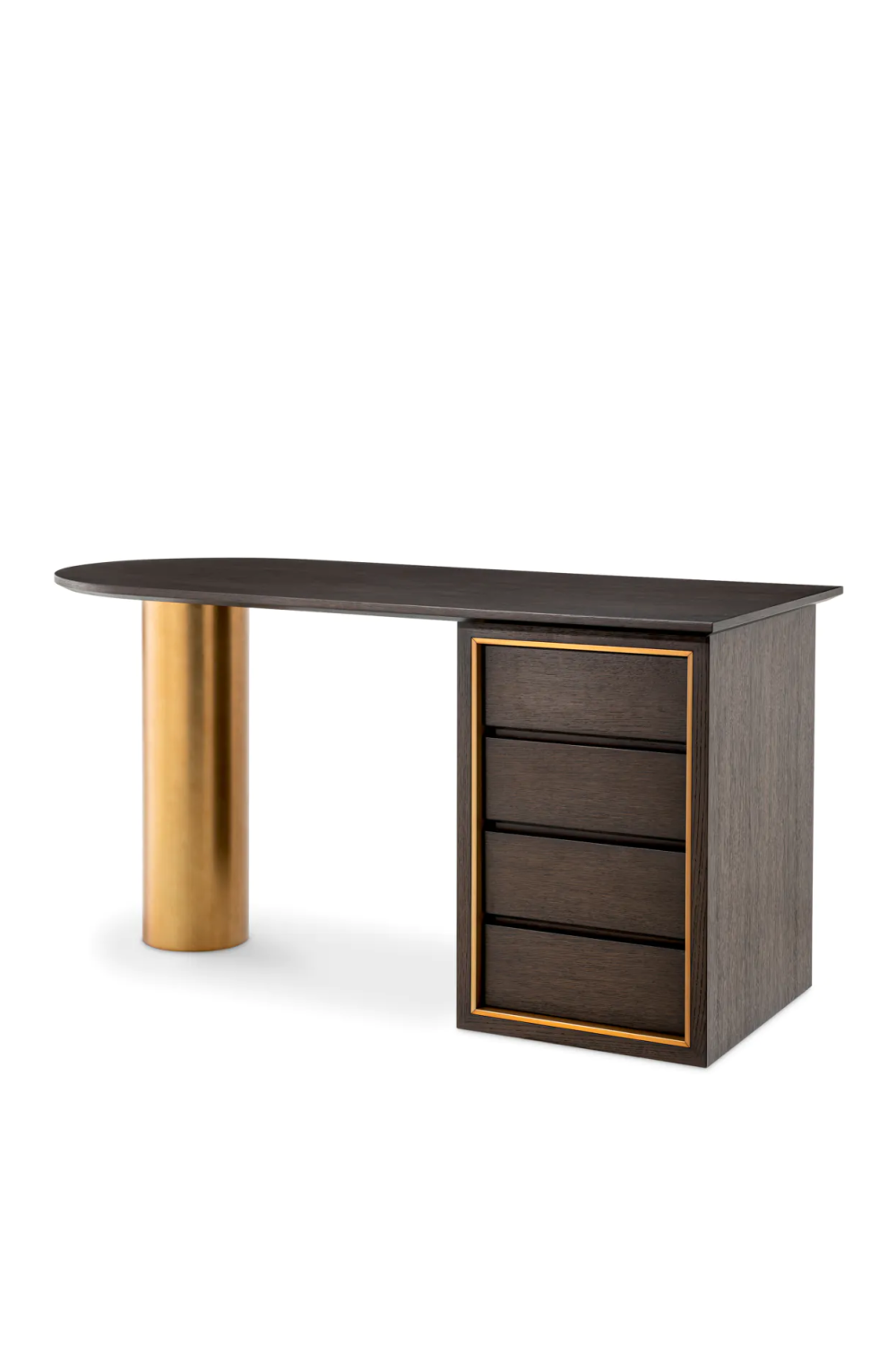 Brown Oak Contemporary Desk | Eichholtz Del Rio | Oroa.com