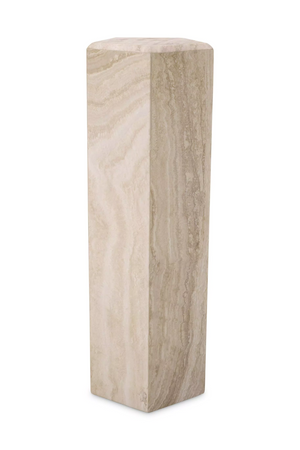Hexagonal Travertine Column | Eichholtz Cuneo | Oroa.com