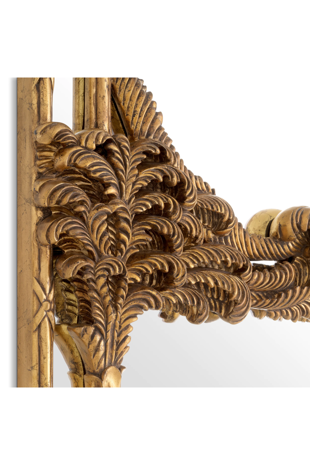 Hand-Carved Mahogany Mirror | Eichholtz Le Royal | Oroa.com