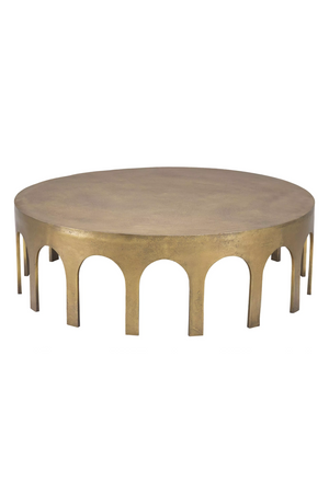 Vintage Brass Coffee Table | Eichholtz Gardini | Oroa.com