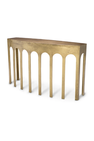 Vintage Brass Console Table | Eichholtz Gardini | Oroa.com