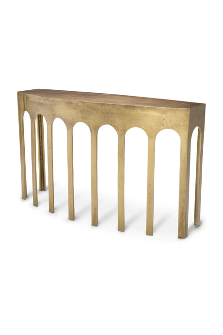 Vintage Brass Console Table | Eichholtz Gardini | Oroa.com