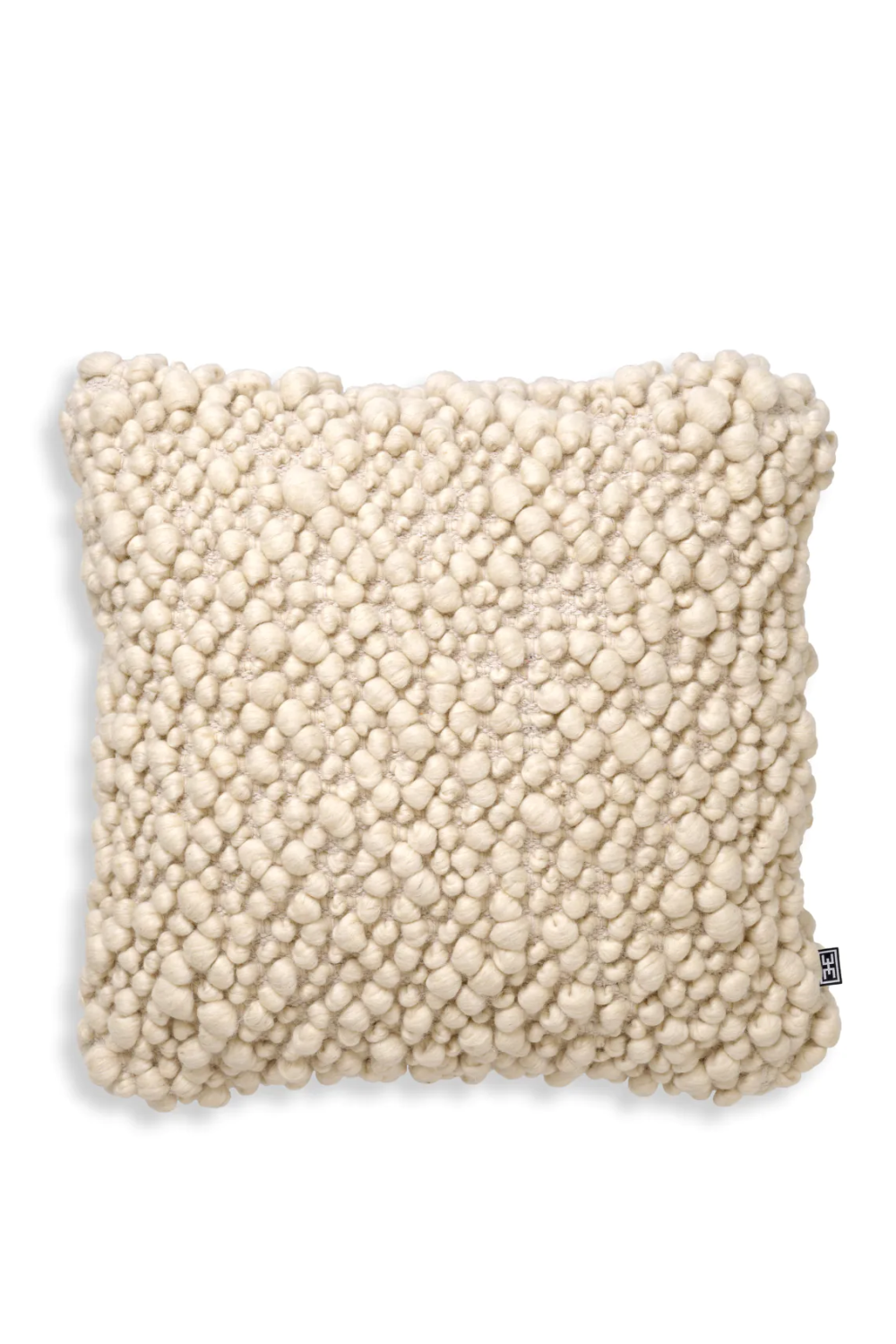 White Wool Cushion | Eichholtz Schillinger | Oroa.com