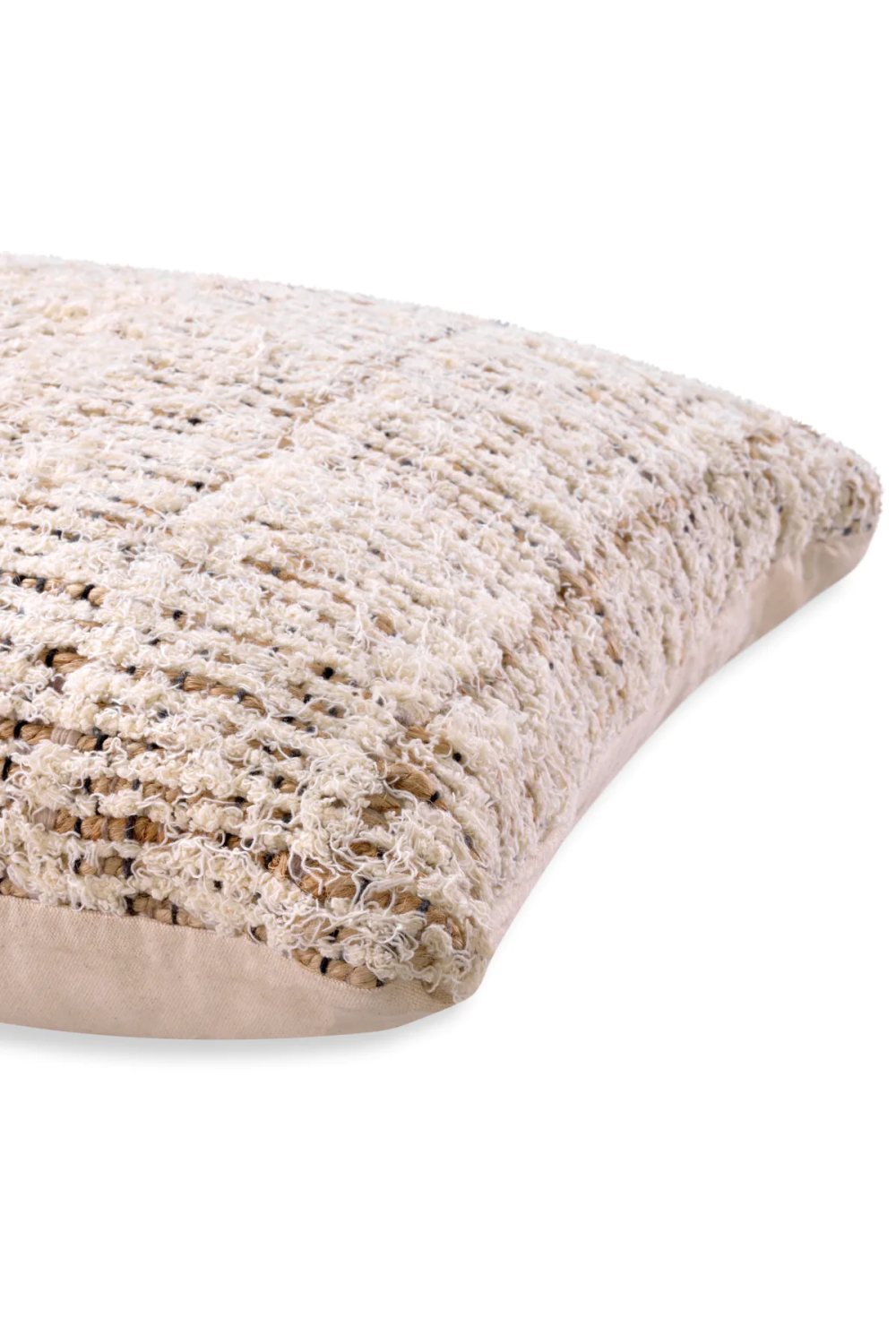 Jute And Cotton Blend Cushion | Eichholtz Amon | Oroa.com