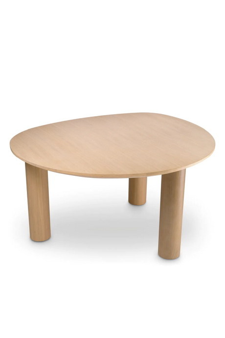 Oak Scandi Dining Table | Eichholtz Lombardo | Oroa.com