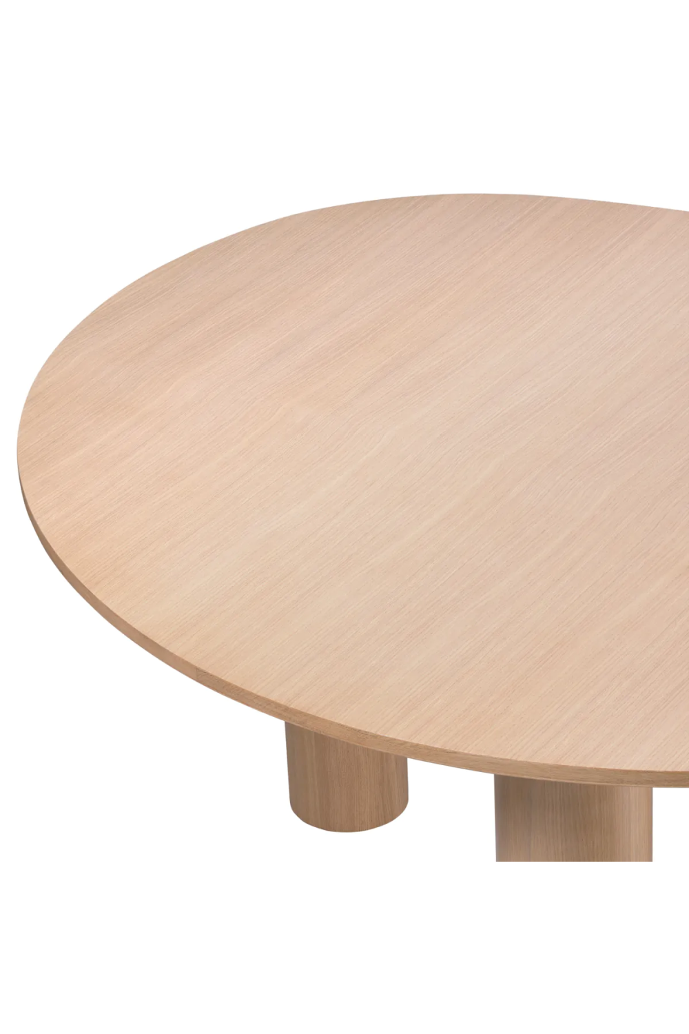 Oak Scandi Dining Table | Eichholtz Lombardo | Oroa.com