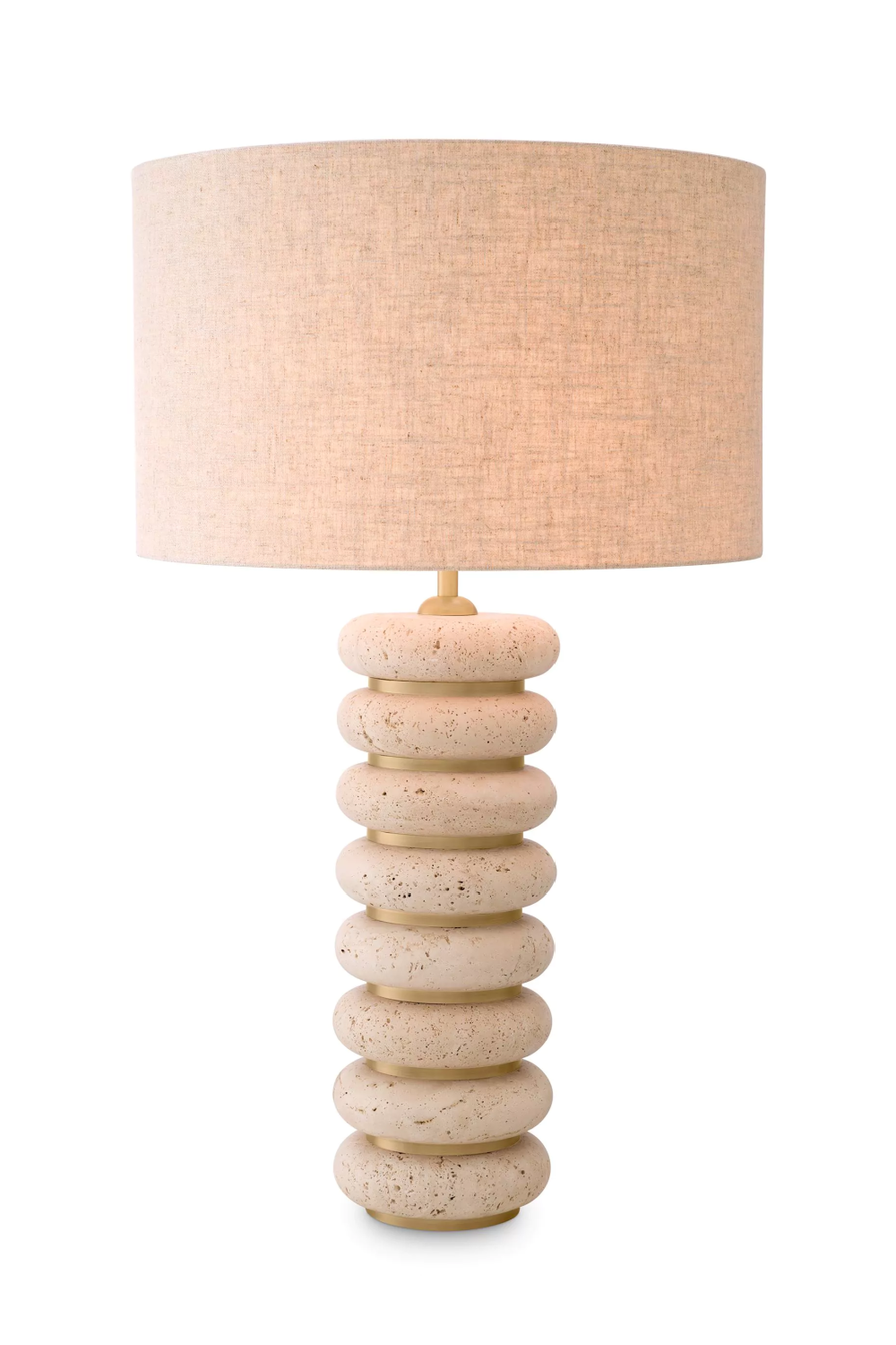 Sculptural Travertine Table Lamp | Eichholtz Baron | Oroa.com