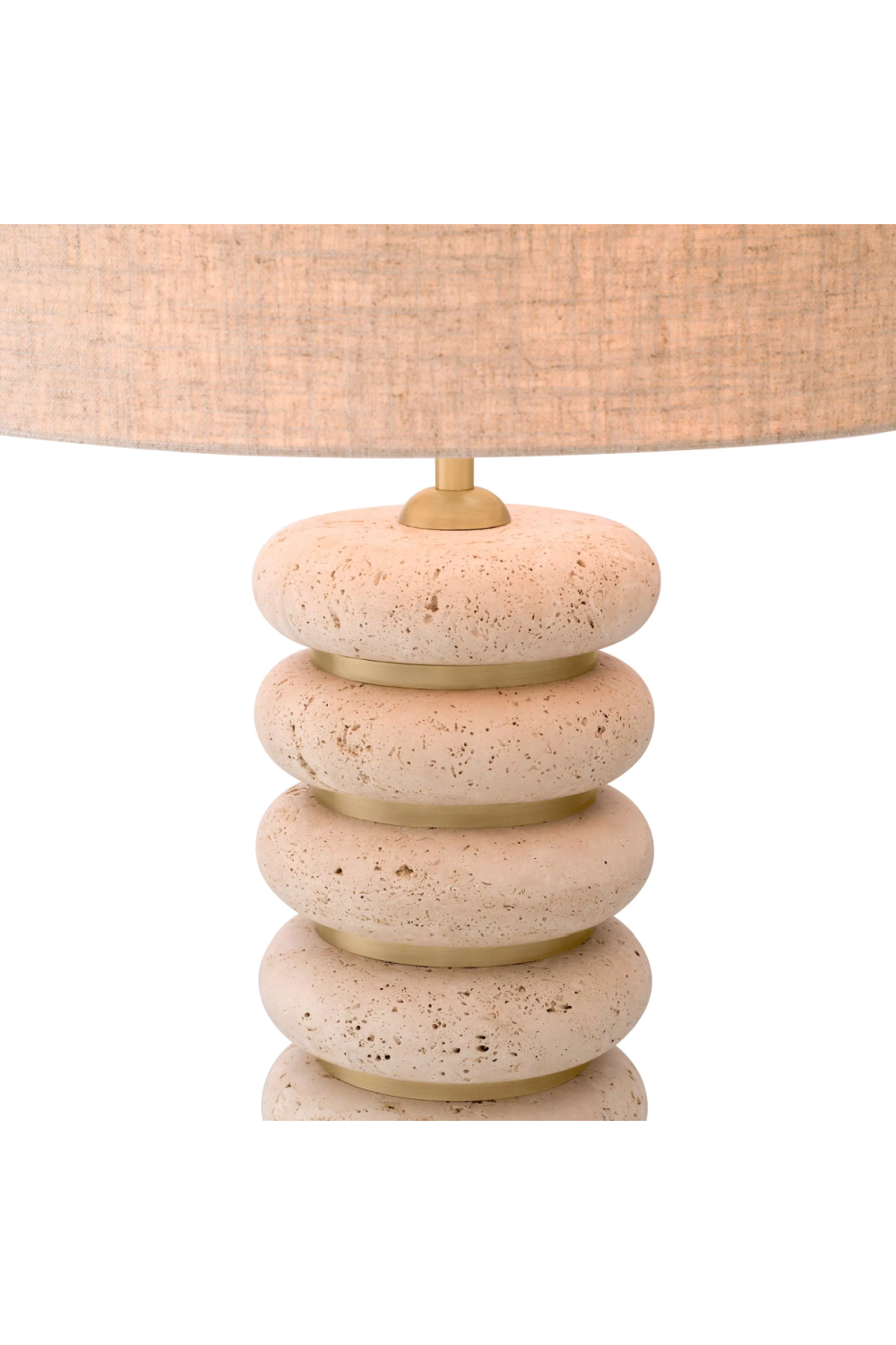 Sculptural Travertine Table Lamp | Eichholtz Baron | Oroa.com