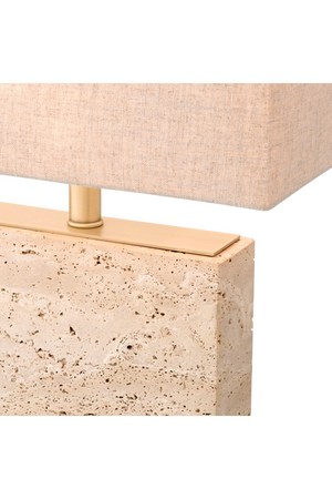 Modern Travertine Table Lamp | Eichholtz Newton | Oroa.com