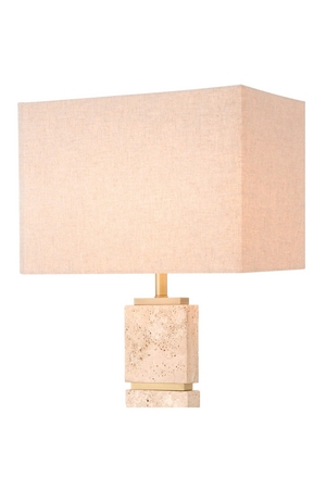 Contemporary Travertine Floor Lamp | Eichholtz Newton | Oroa.com