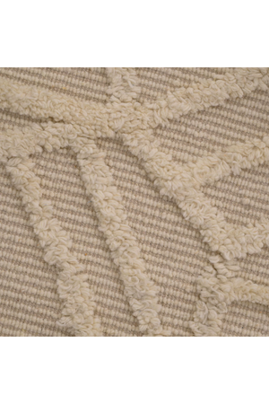 Cream Handwoven Wool Carpet | Eichholtz San Juan | Oroa.com