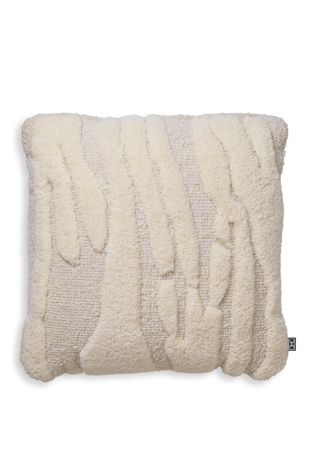 White Woven Wool Cushion | Eichholtz Zenon | Oroa.com