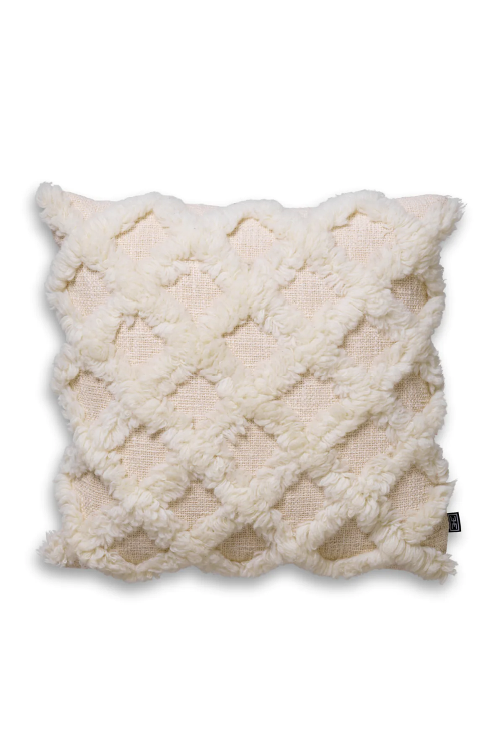 Contemporary White Wool Cushion | Eichholtz Arsenio | Oroa.com