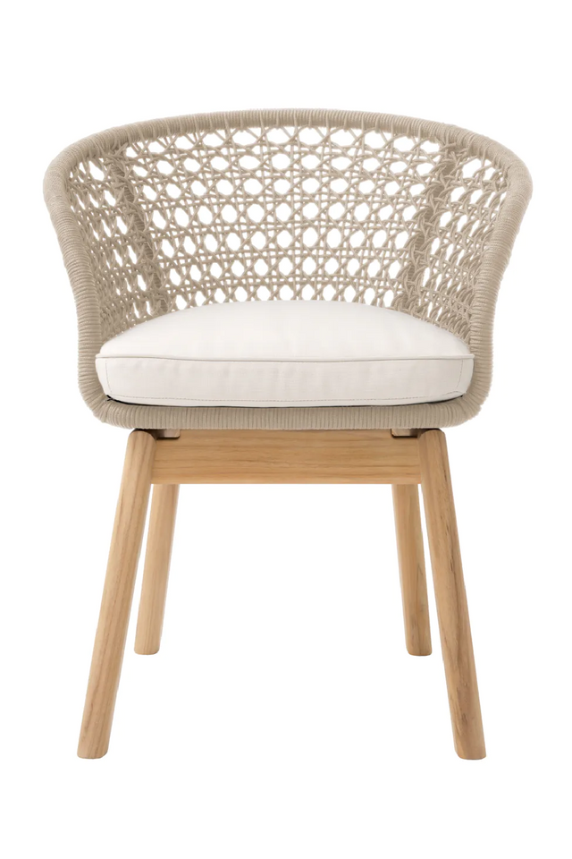 Modern Rope Outdoor Dining Chair | Eichholtz Trinity | Oroa.com
