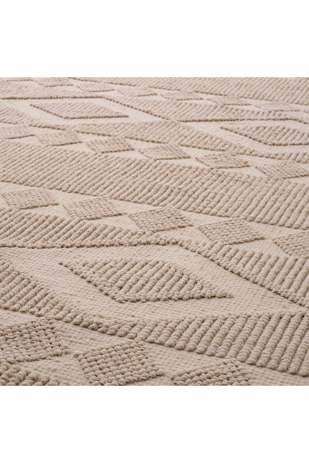 Geometric Patterned Outdoor Rug 10' x 13' | Eichholtz Romari | Oroatrade.com