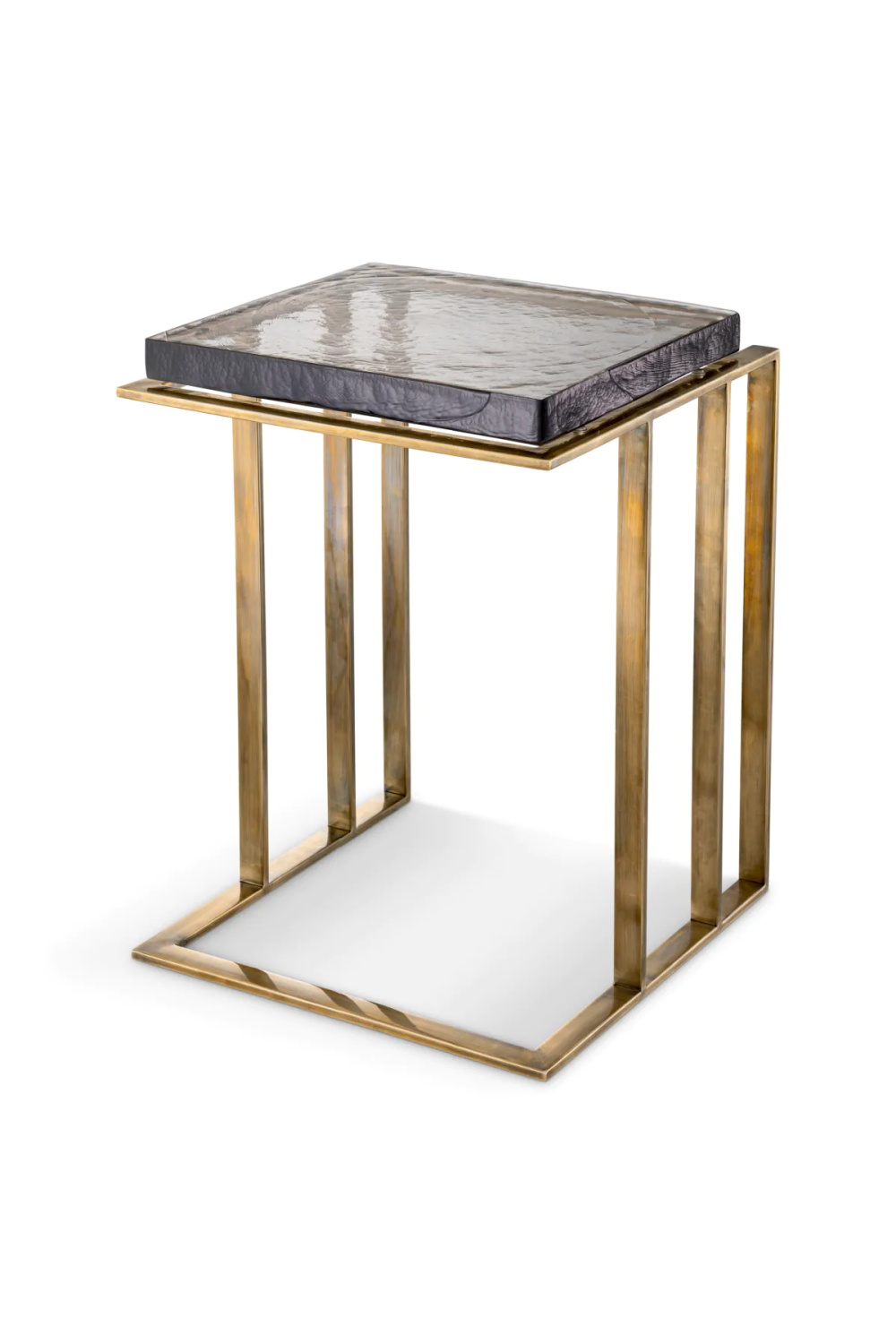 Brass Square Side Table | Eichholtz Crescent | Oroa.com