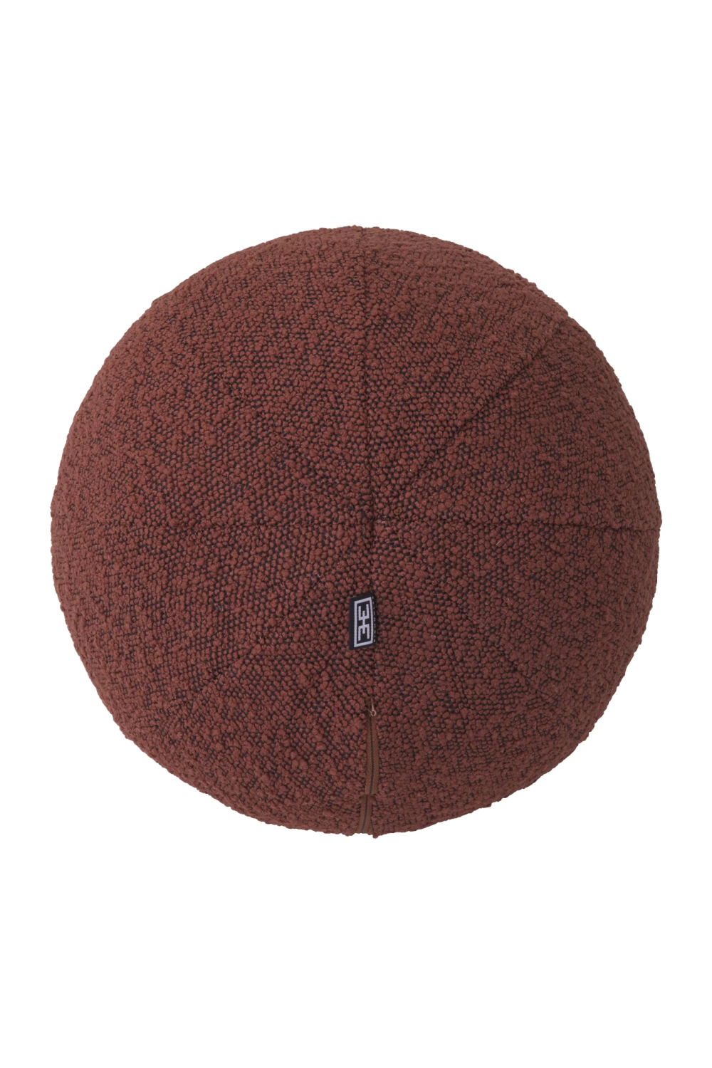 Red Boucle Sphere Cushion | Eichholtz Palla | Oroa.com