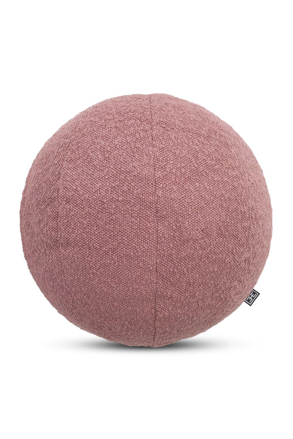 Pink Bouclé Sphere Cushion | Eichholtz Palla | Oroa.com