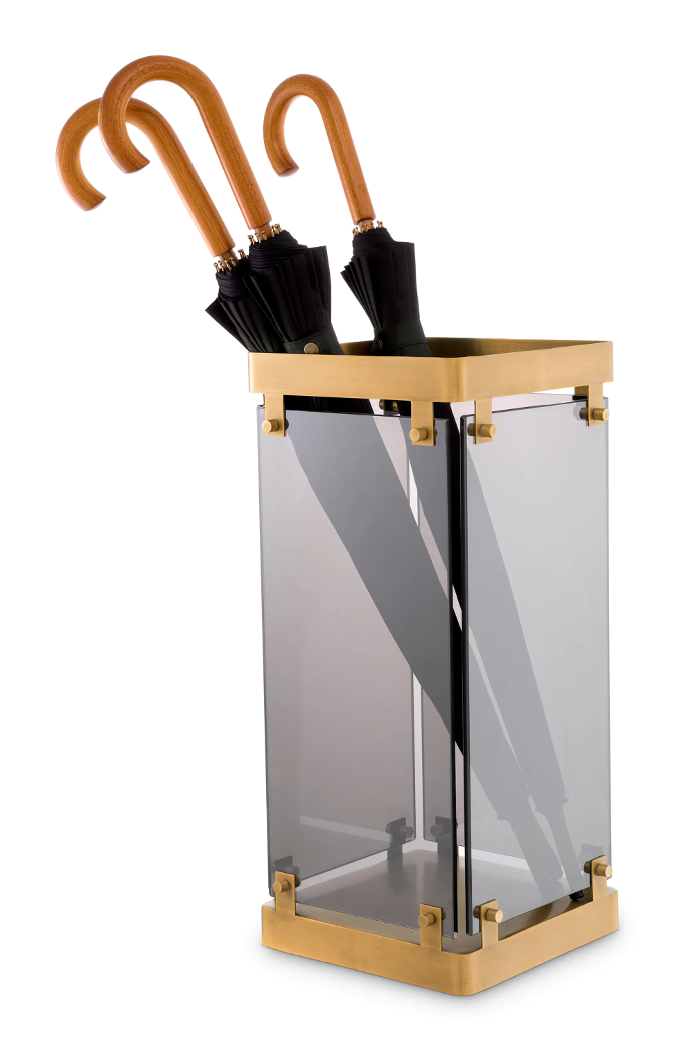 Smoke Glass Umbrella Stand | Eichholtz Heston | Oroa.com
