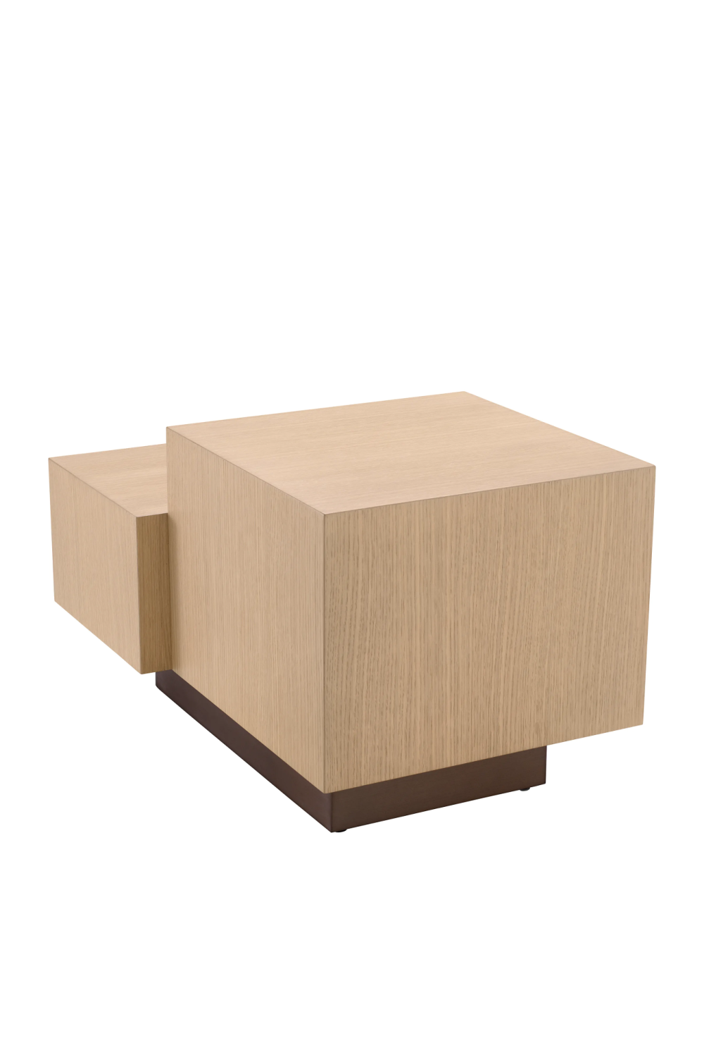 Oak Geometrical Side Table | Eichholtz Nerone  | Oroa.com