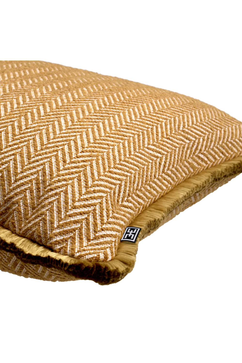 Chevron Pattern Fringed Cushion L | Eichholtz Kauai | Oroa.com