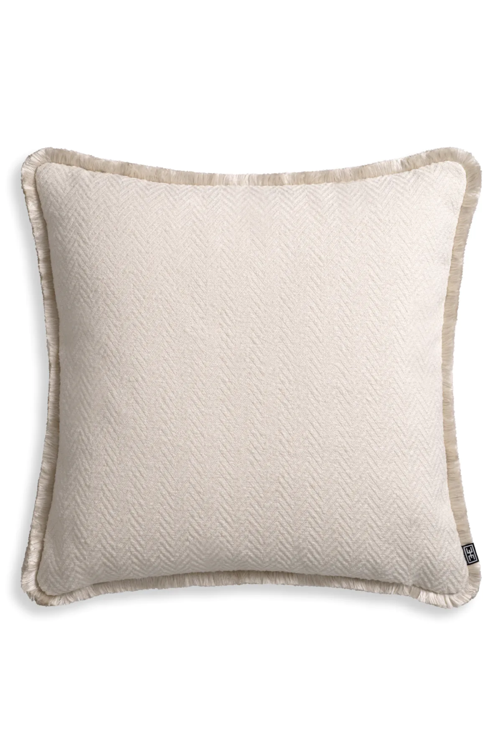 Chevron Pattern Fringed Cushion L | Eichholtz Kauai | Oroa.com