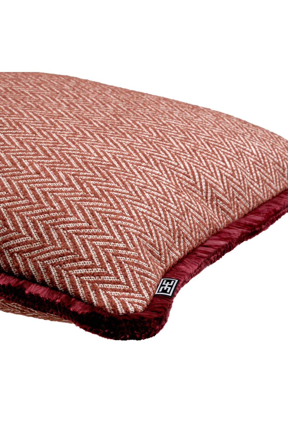 Chevron Pattern Fringed Cushion L | Eichholtz Kauai | Oroa.com