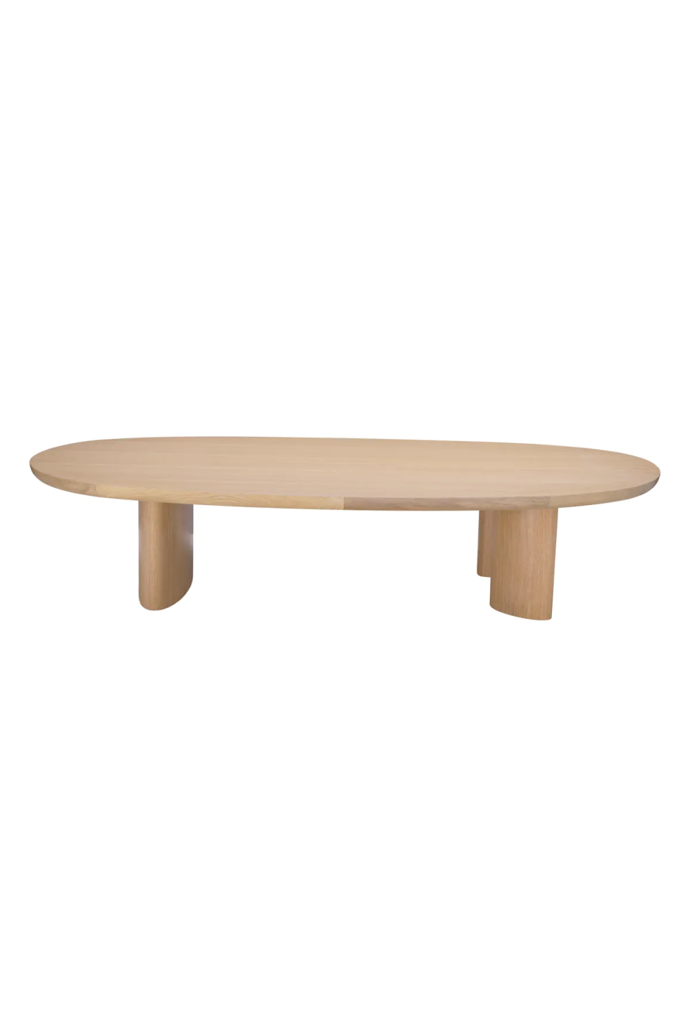 Scandi Oak Oval Coffee Table | Eichholtz Lindner | Oroa.com