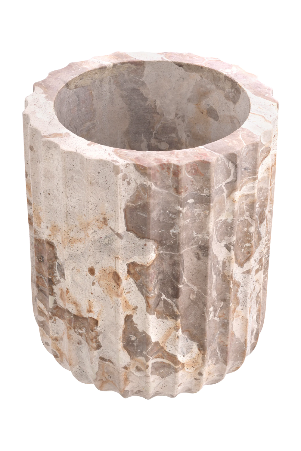 Brown Marble Decorative Vase | Eichholtz Nava | Oroa.com