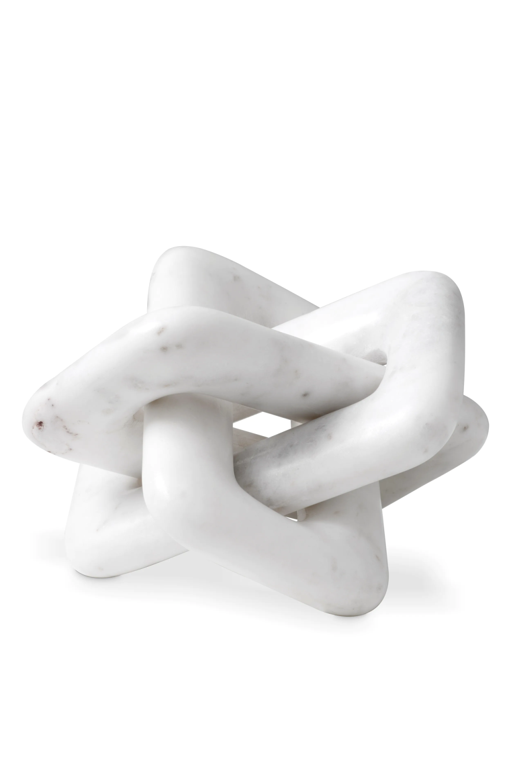 Glimpse & Hollow Marble Chain Link Decor - Modern Decorative Objects, Marble  Decor, White Marble Home Decor | Marble Figurines, Knick Knacks Home Decor  | Marble Office Decor, White Home Decor |